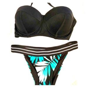 Vitamin A corset push-up bikini top XS/S